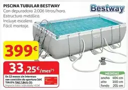 Alcampo Bestway - piscina tubular oferta