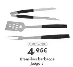 Rocasa Utensilios barbacoa oferta