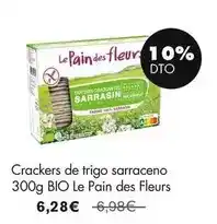 NaturaSí Le pain des fleurs - crackers de trigo sarraceno oferta