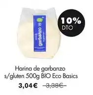 NaturaSí Harina de garbanzo s/gluten 500g bio eco basics oferta