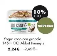 NaturaSí Abbot kinney's - yogur coco con granola oferta
