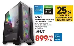 Worten Insys - desktop brufen msi pro h610m-e ddr4 oferta
