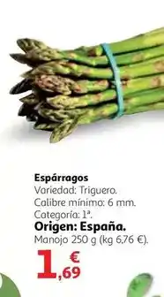 Alcampo Origen - esparragos oferta