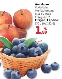 Alcampo Origen - arándanos oferta
