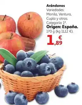 Alcampo Origen - arándanos oferta