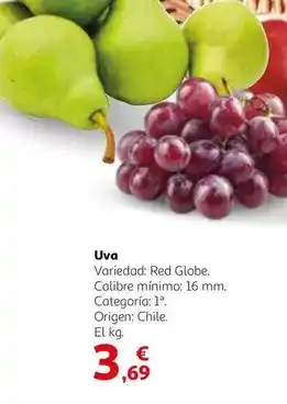 Alcampo Origen - uva oferta