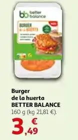 Alcampo Burger de la huerta oferta