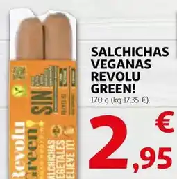 Alcampo Salchichas veganas oferta