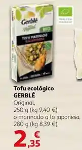 Alcampo Gerblé - tofu ecologico oferta