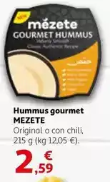 Alcampo Gourmet - hummus oferta