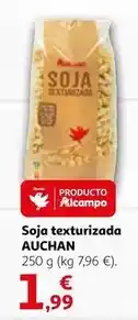 Alcampo Auchan - soja texturizada oferta
