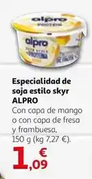 Alcampo Alpro - especialidad de soja estilo skyr oferta