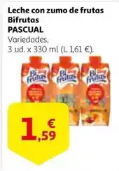 Alcampo Bifrutas - leche con zumo de frutas oferta