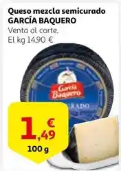 Alcampo García baquero - queso mezcla semicurado oferta
