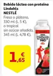 Alcampo Lindahls - bebida lactea con proteina oferta