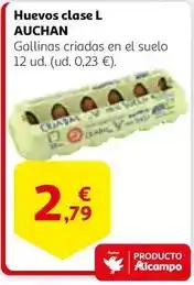 Alcampo Auchan - huevos clase l oferta