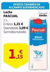 Alcampo Alcampo - leche oferta