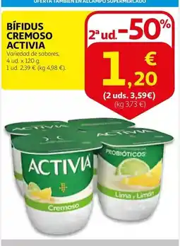 Alcampo Activia - bifidus cremoso oferta