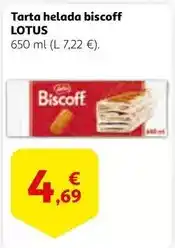 Alcampo Lotus - tarta helada biscoff oferta