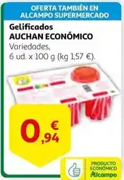 Alcampo Auchan - gelificados oferta