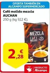 Alcampo Auchan - café molido mezcla oferta