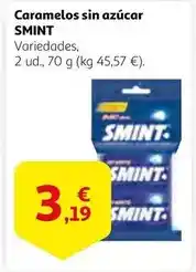 Alcampo Smint - caramelos sin azucar oferta