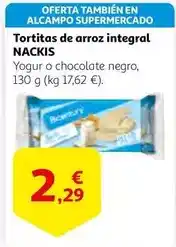 Alcampo Alcampo - tortitas de arroz integral oferta