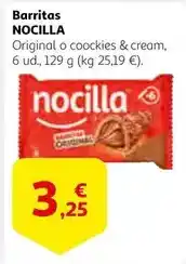 Alcampo Nocilla - barritas oferta