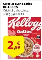 Alcampo Kellogg's - cereales avena oati oferta