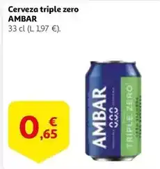 Alcampo Ambar - cerveza triple zero oferta