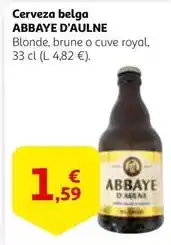 Alcampo Abbaye - cerveza belga oferta