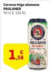 Alcampo Paulaner - cerveza trigo alemana oferta
