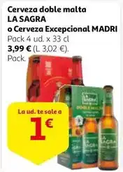 Alcampo Malta - cerveza doble oferta