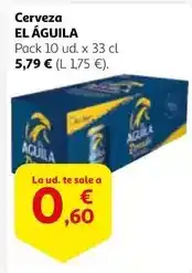 Alcampo El águila - cerveza oferta