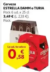 Alcampo Estrella damm - cerveza oferta