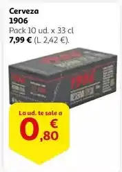 Alcampo 1906 - cerveza oferta