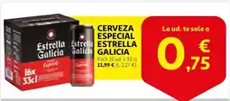 Alcampo Estrella galicia - cerveza especial oferta