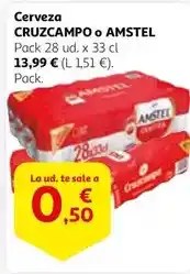 Alcampo Cruzcampo - cerveza oferta