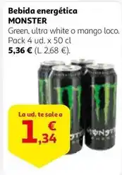 Alcampo Monster - bebida energetica oferta