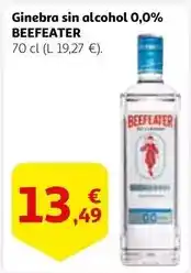 Alcampo Beefeater - ginebra sin alcohol 0,0% oferta