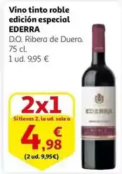 Alcampo Ederra - vino tinto roble edicion especial oferta