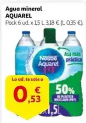 Alcampo Aquarel - agua mineral oferta