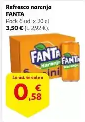 Alcampo Fanta - refresco naranja oferta