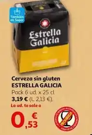 Alcampo Estrella galicia - cerveza sin gluten oferta