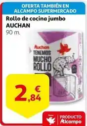 Alcampo Auchan - rollo de cocina jumbo oferta