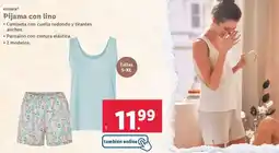 Lidl Esmara - pijama con lino oferta