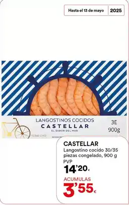 SUPER AMARA Castellar - langostino cocido piezas congelado oferta