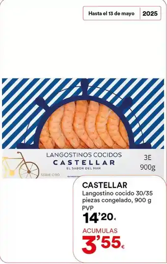 SUPER AMARA Castellar - langostino cocido piezas congelado oferta