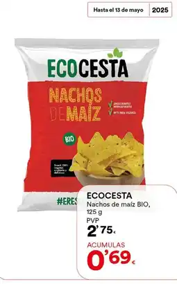 SUPER AMARA Ecocesta - nachos de maiz bio oferta