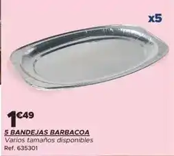 GiFi Bandejas barbacoa oferta